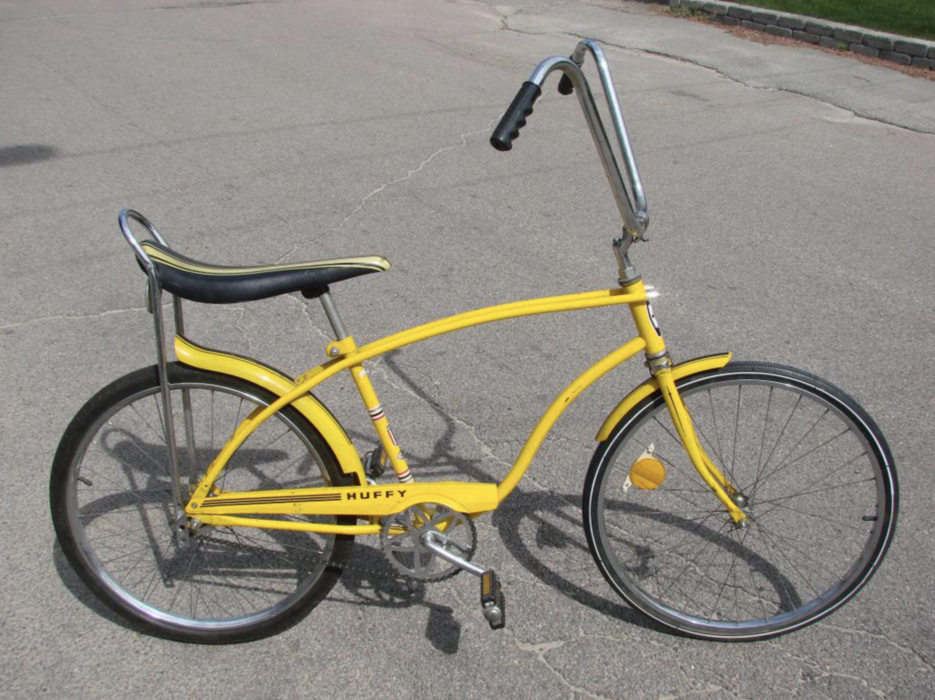 wheels of freedom Yellow Huffy Bike